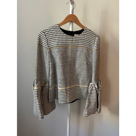 Roksanda Intricately Woven Silk-Lined Top, UK 10 (US 4) - Picture 1 of 7